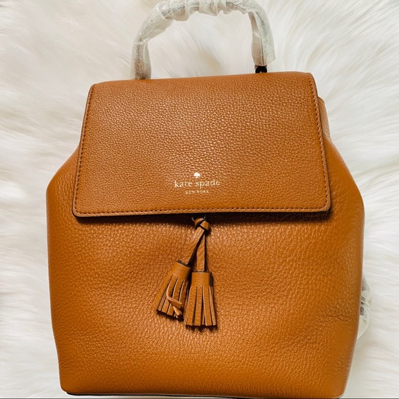 kate spade Handbags - Kate spade medium backpack Hayes warm ginger new